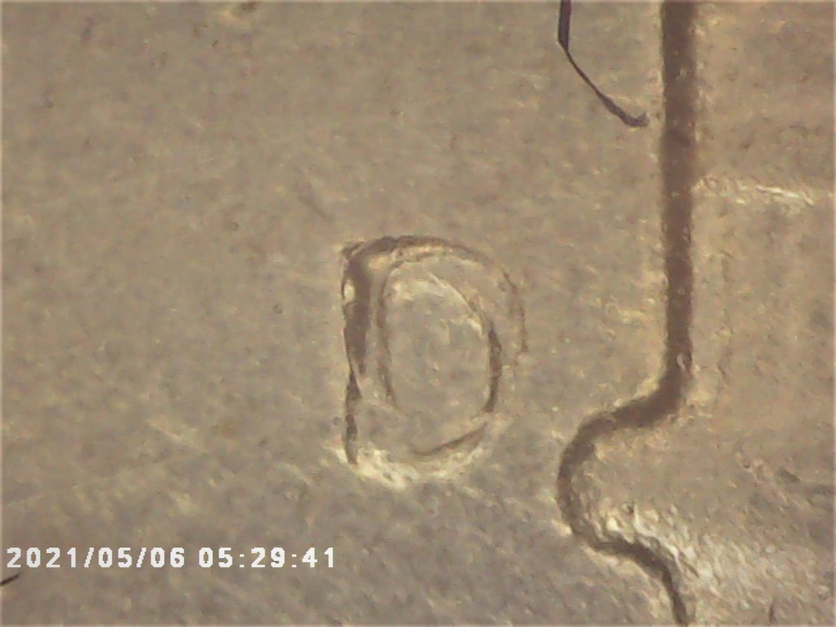 Repunch-Mint-Mark-In-1951-D-US-Dime,